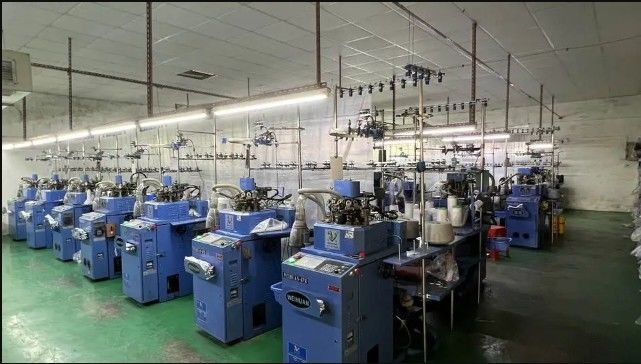 Foshan Yumian Weaving Co., Ltd. 제조업체의 생산 라인